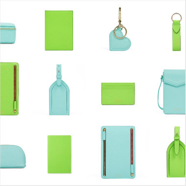 POP COLOUR|Apple Green & Bright Aqua