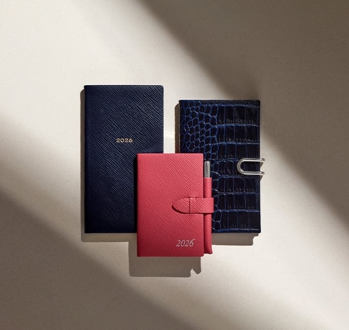 新品 SMYTHSON 2026 手帳 ギフトボックス付き 新品 SMYTHSON 2026 手帳