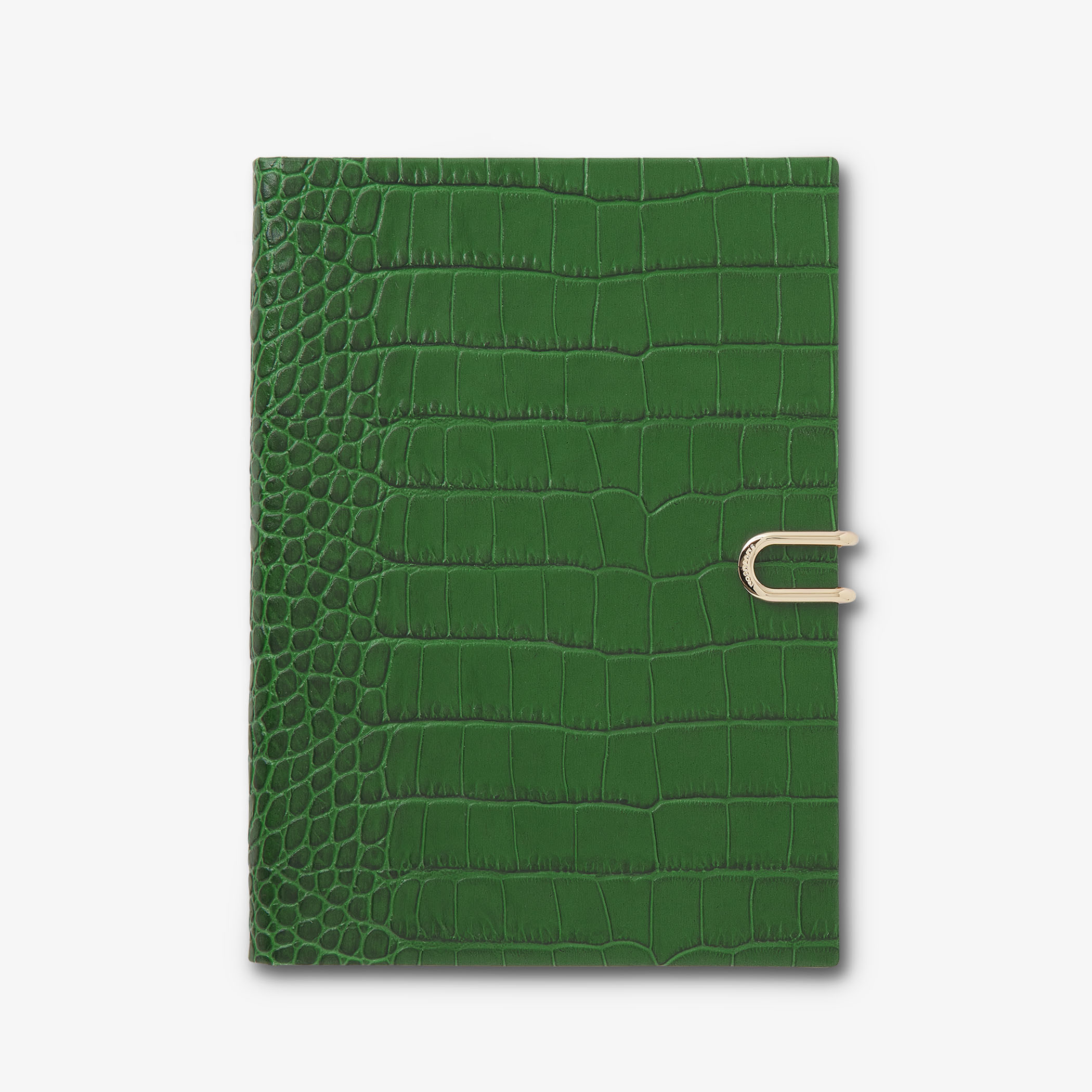 Soho Notebook in Metallic Leather | スマイソン SMYTHSON 日本公式