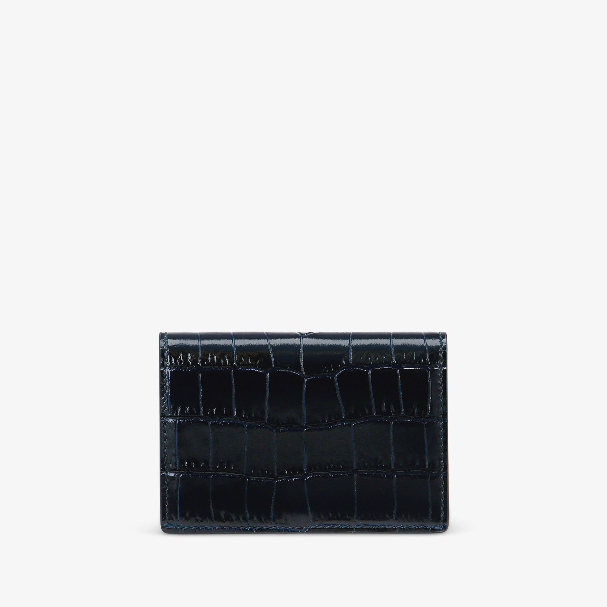 Folded Card Case With Snap Closure in Mara | スマイソン SMYTHSON