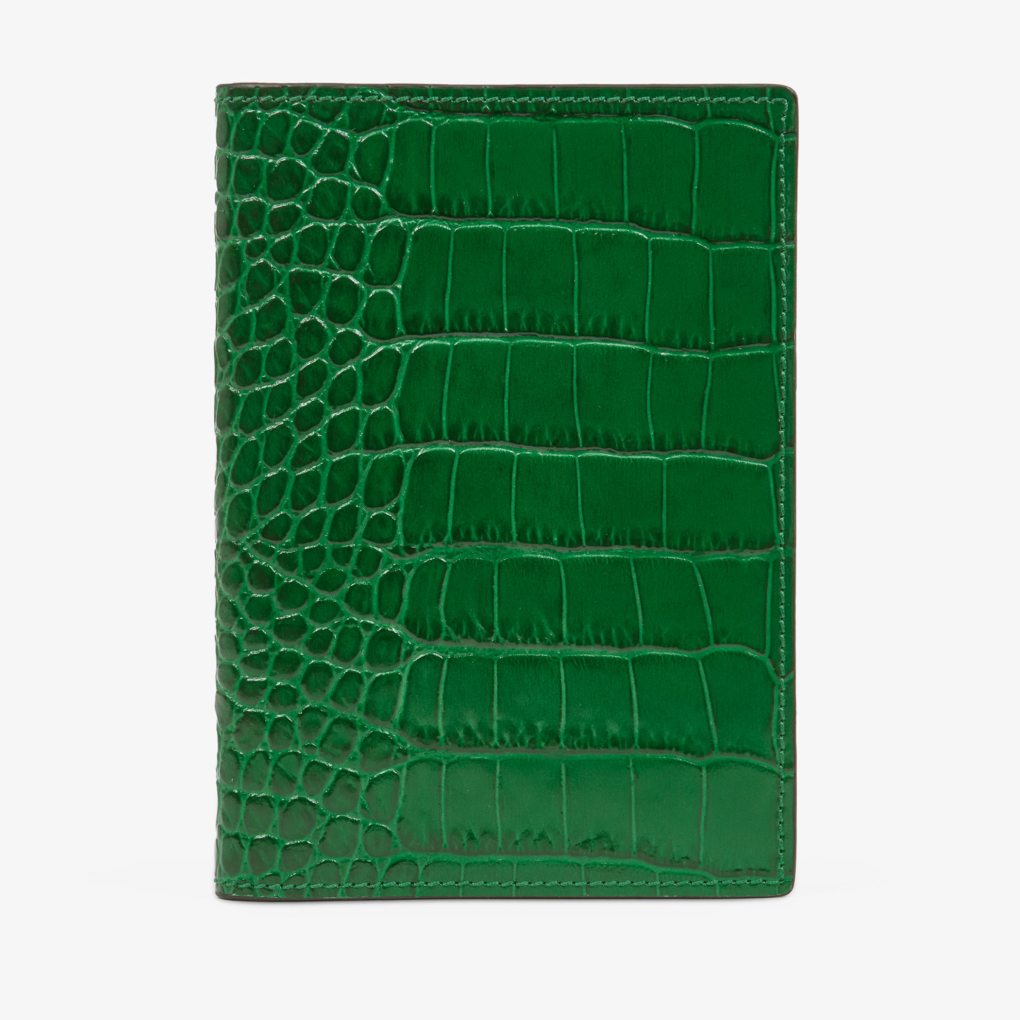 SMYTHSON パスポートケース グリーン Passport Cover in Mara | スマイソン SMYTHSON 日本公式オンラインストア