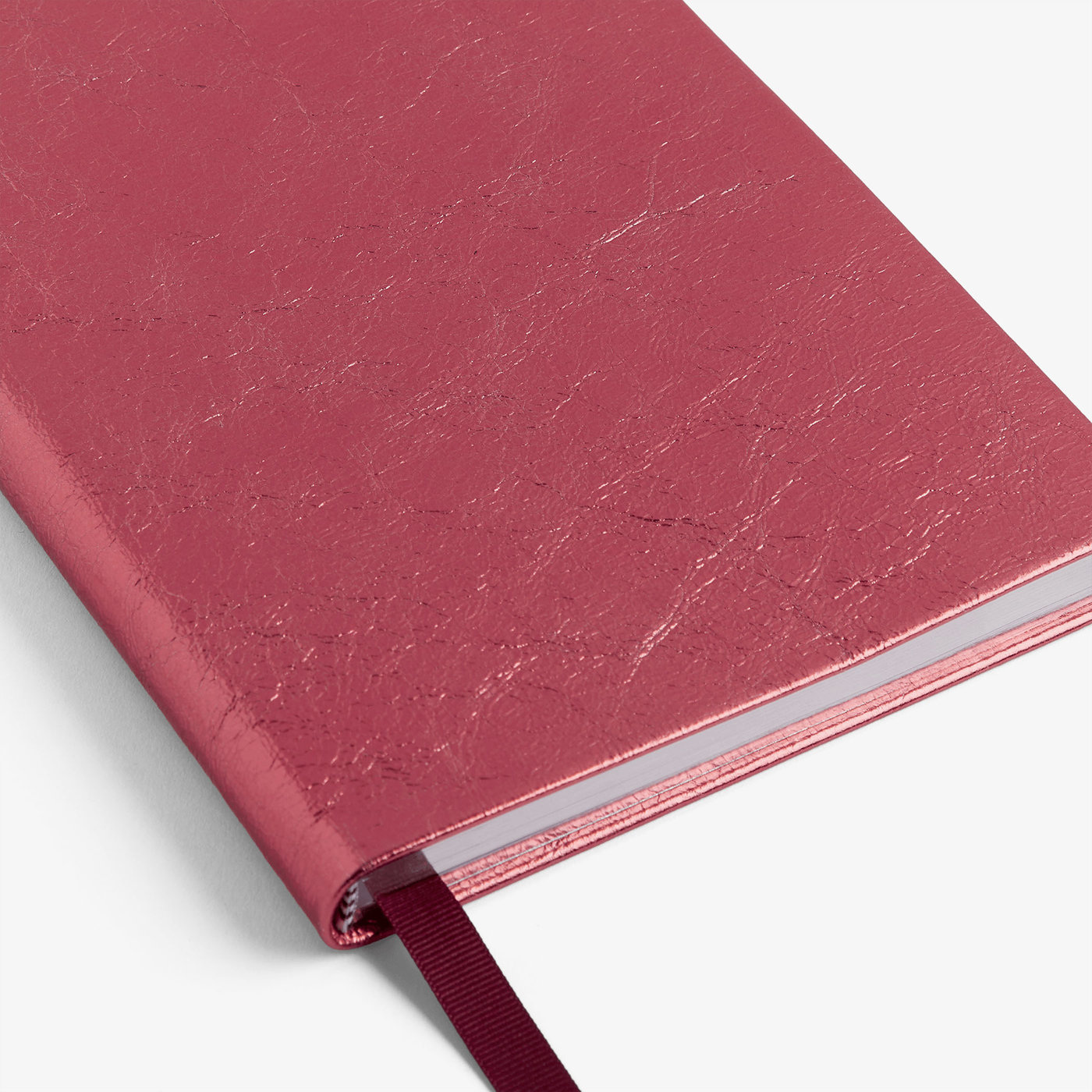 Soho Notebook in Metallic Leather | スマイソン SMYTHSON 日本公式
