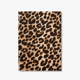 2027 Soho Weekly Diary in Panama Leopard