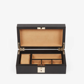 Panama Lockable Watch And Cufflink Box