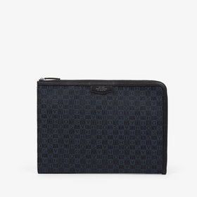 Small Laptop Case in Stamp Canvas