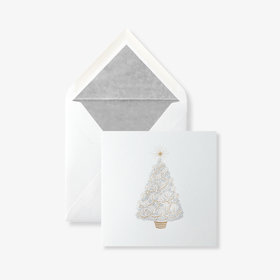 Christmas Metallic Tree 10CE