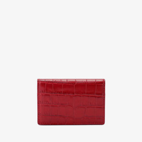  Folded Card Case With Snap Closure in Mara
