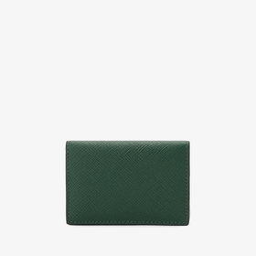 Panama Folded Card Case With Snap Closure