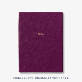 【予約】2027 Soho Liberty Weekly Diary in Pastegrain