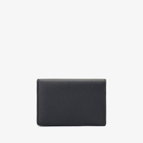 Panama Folded Card Case With Snap Closure