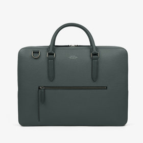 Slim Briefcase in Norton Canvas