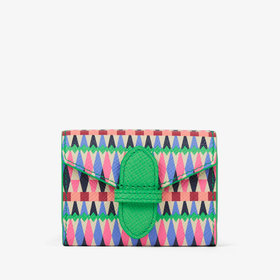Single Playing Cards Case in Panama Harlequin