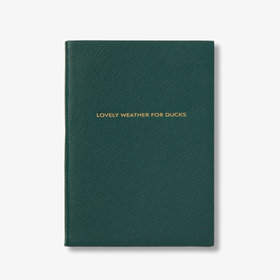 Burberry x Smythson Soho Notebook in Pastegrain
