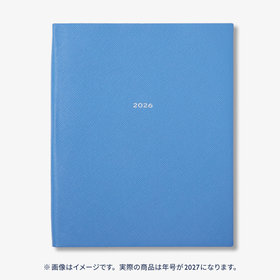 【予約】2027 Portobello Vertical Weekly Diary in Pastegrain