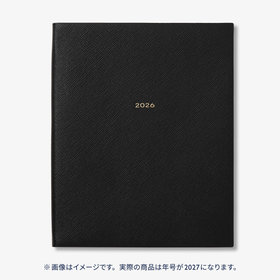 【予約】2027 Portobello Vertical Weekly Diary in Pastegrain