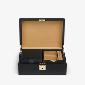 Panama Jewellery Box With Travel Tray