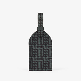Luggage Tag in Panama Tweed
