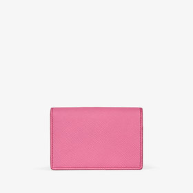 Panama Folded Card Case with Snap Closure