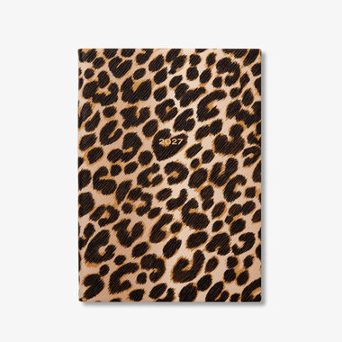 2027 Soho Weekly Diary in Panama Leopard