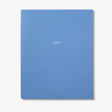 2027 Portobello Vertical Weekly Diary in Pastegrain