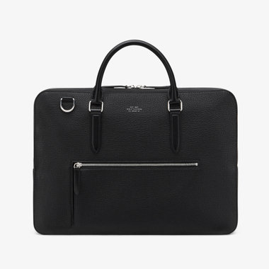 Ludlow Slim Brief Case Zip Front