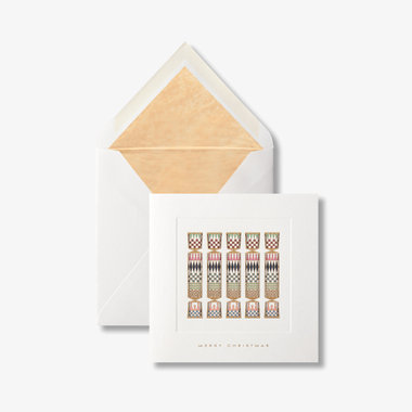 Crackers Christmas Card Set 10CE