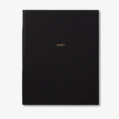 2027 Portobello Vertical Weekly Diary in Pastegrain