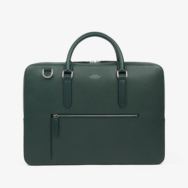 Ludlow Slim Brief Case Zip Front