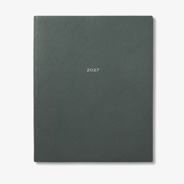 2027 Portobello Vertical Weekly Diary in Pastegrain