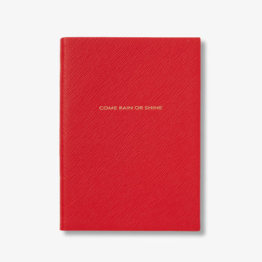 Burberry x Smythson Soho Notebook in Pastegrain