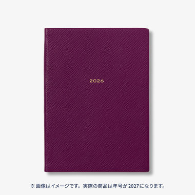 【予約】2027 Soho Liberty Weekly Diary in Pastegrain