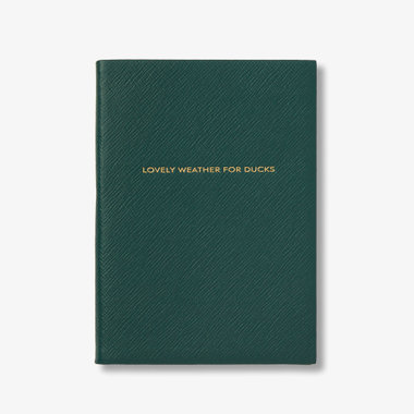 Burberry x Smythson Soho Notebook in Pastegrain