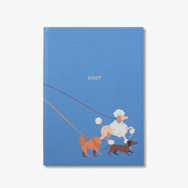 【ポイント10%還元】2027 Soho Dogs Weekly Diary in Panama