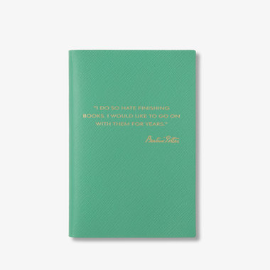 Smythson x Peter Rabbit and Friends Chelsea Notebook in Panama