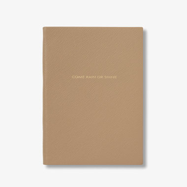 Burberry x Smythson Soho Notebook in Pastegrain
