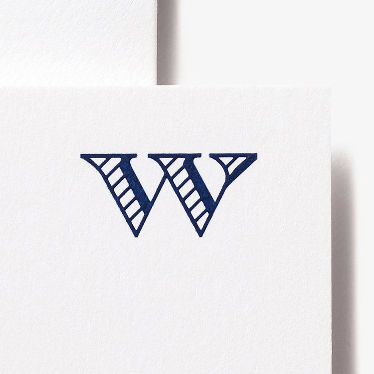 Initial W Alphabet 10 Card Set
