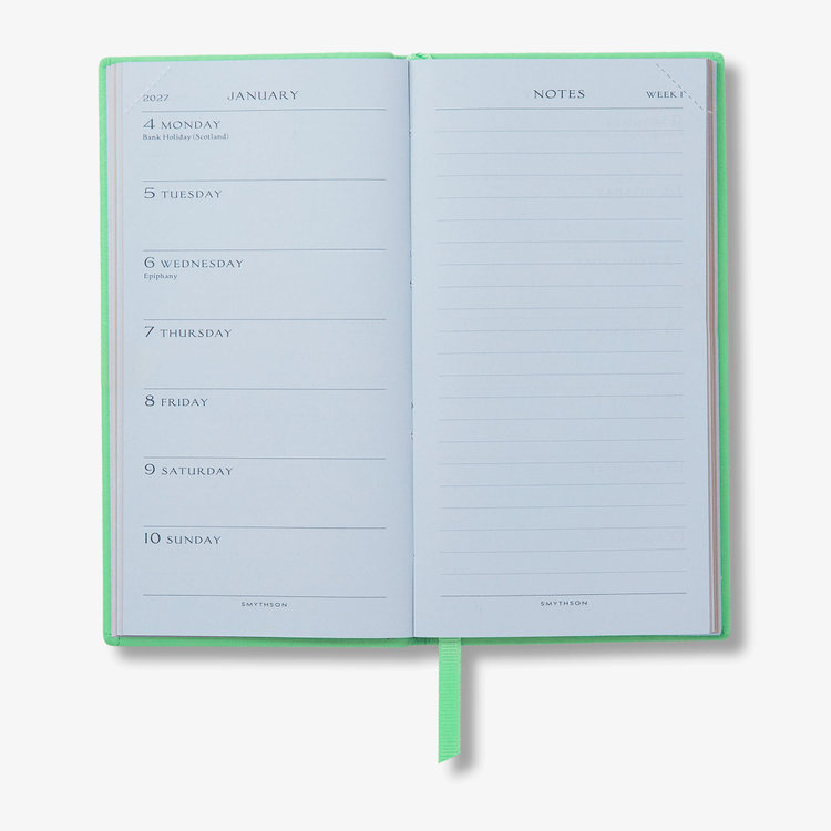 2027 Memoranda Weekly Diary in Pastegrain