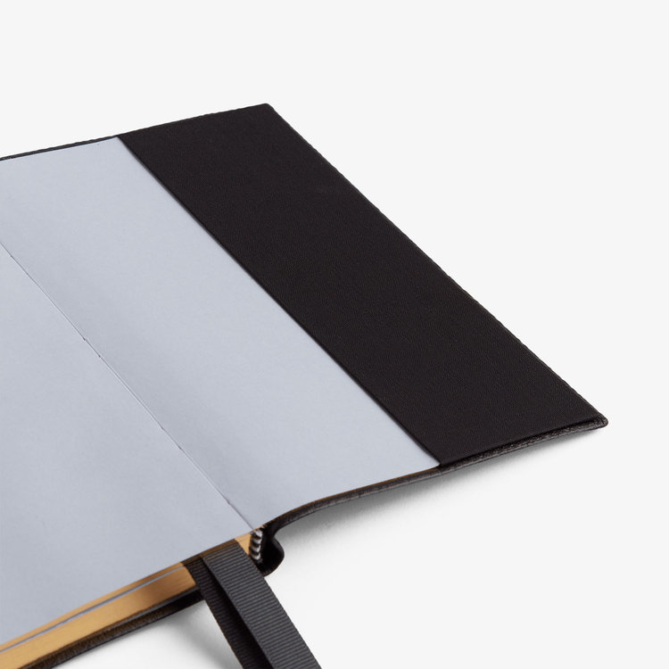 Smythson 2027 Chelsea Weekly Diary in Pastegrain BLACK
