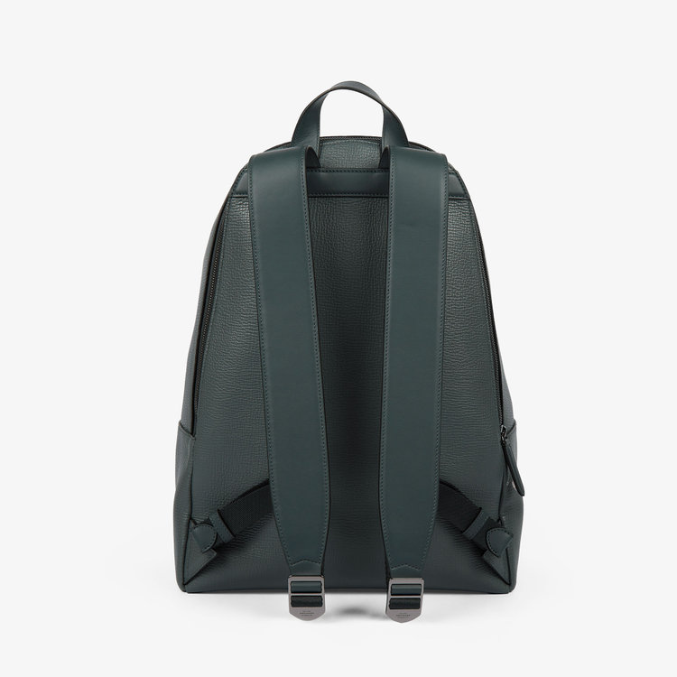 Smythson Backpack in Ludlow SLATE GREEN