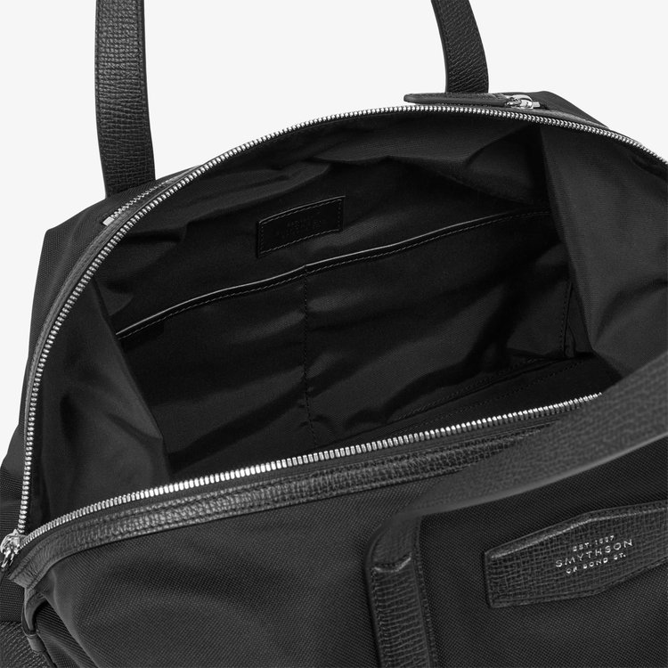 Smythson Norton Small Travel Bag BLACK