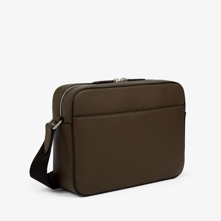 Smythson  Crossbody Bag in Ludlow DARK OLIVE
