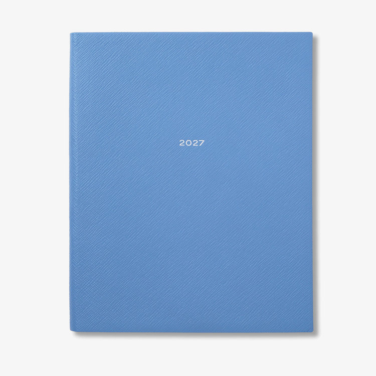 2027 Portobello Vertical Weekly Diary in Pastegrain