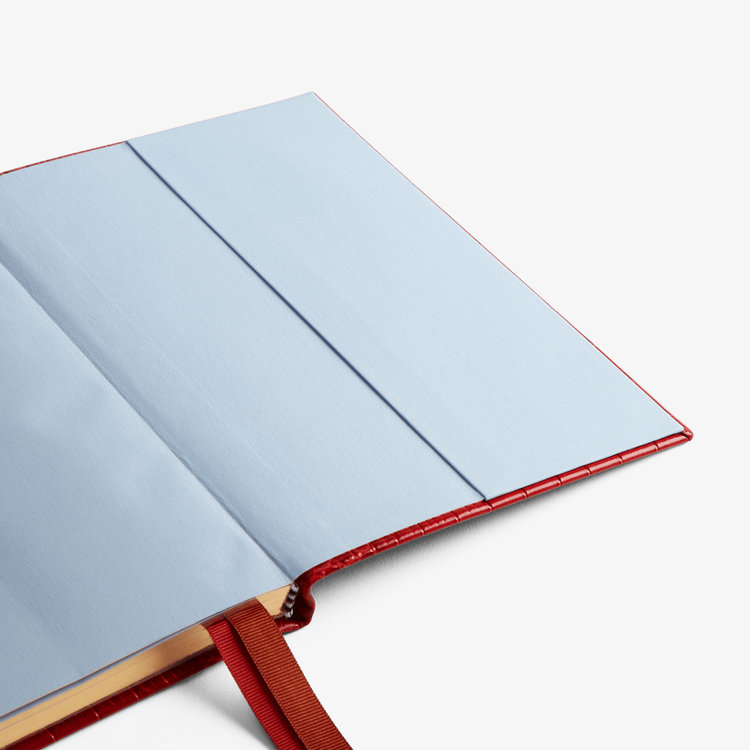 Smythson 【予約】2027 Soho Weekly Diary in Mara RED
