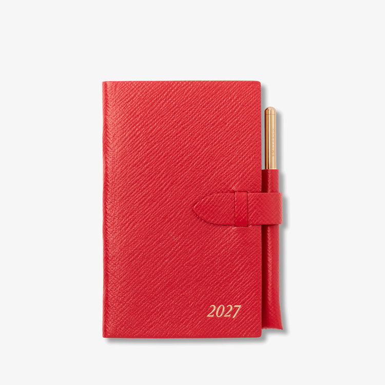 2027 Panama Weekly Diary with Pencil in Pastegrain