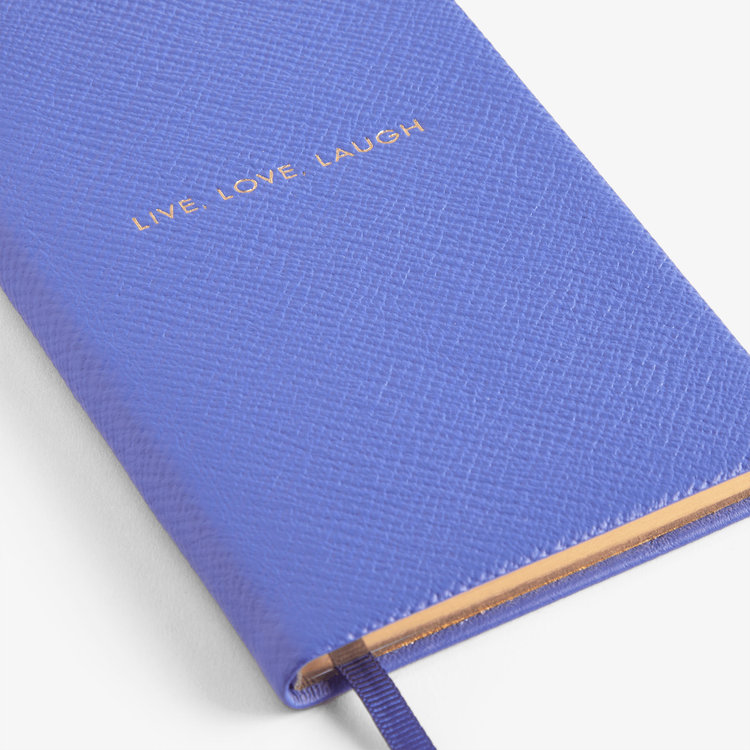 Live Love Laugh Panama Notebook in Pastegrain