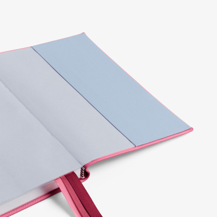 Smythson 【ポイント10%還元】Pastegrain Soho Planner FLAMINGO