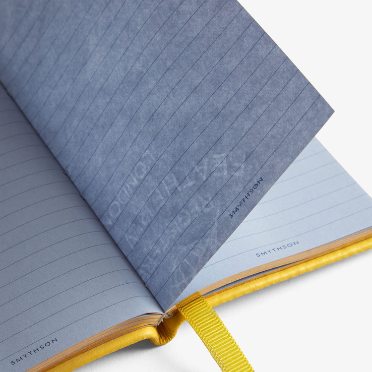 Smythson Pastegrain Wafer Smile LEMON