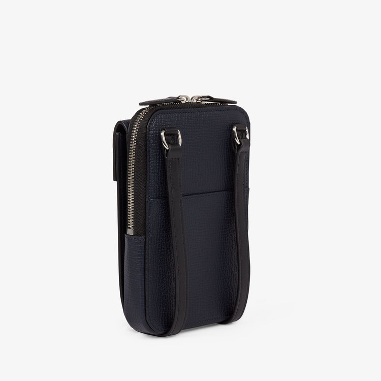 Smythson Ludlow Crossbody Pouch NAVY
