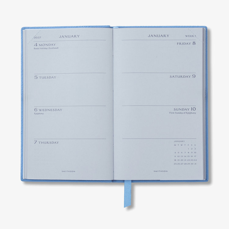 【予約】2027 Panama Weekly Diary in Pastegrain
