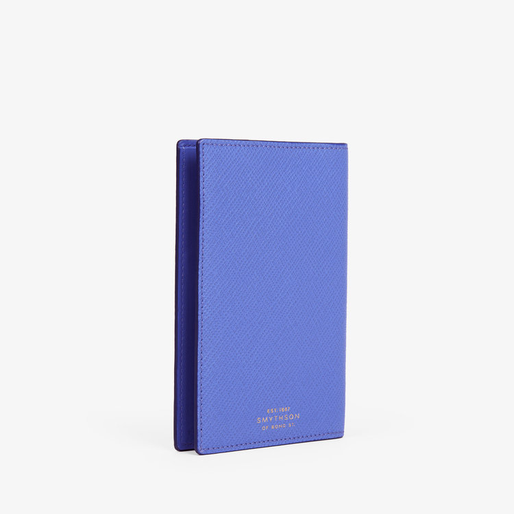 Smythson Panama Passport Cover ULTRA VIOLET